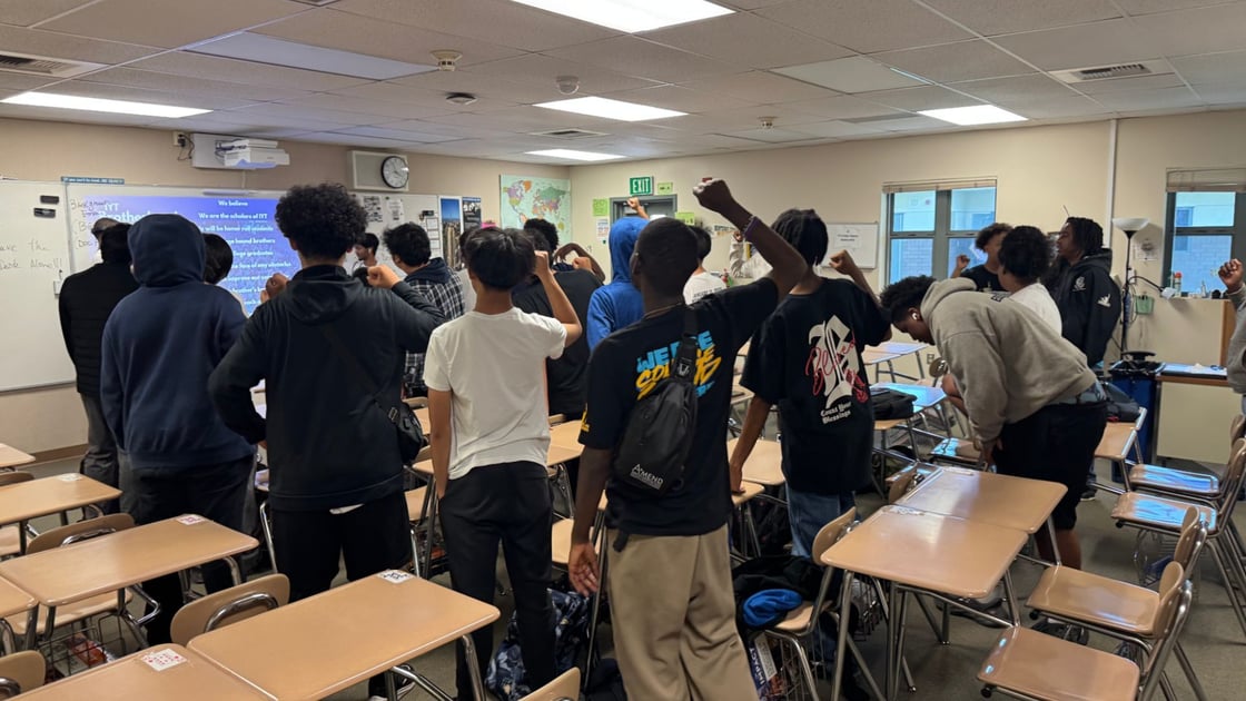 Monterey Trail brothers locked in during after school programming