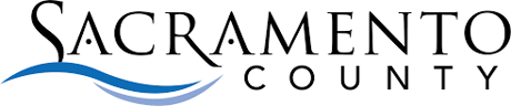 Full logo of Sacramento County.